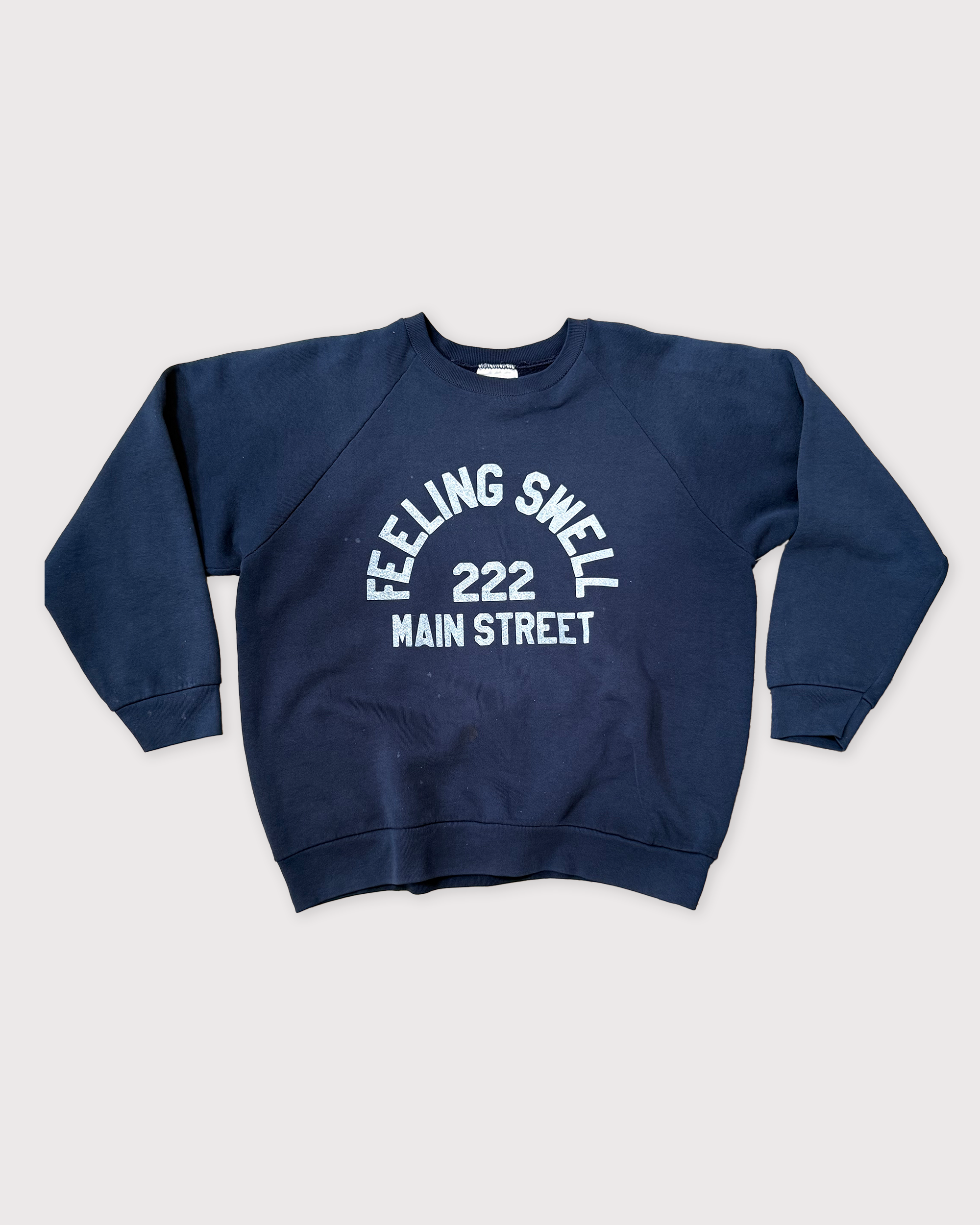 Vintage Main St. Crewneck - Navy