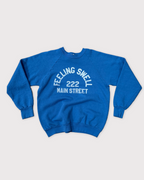 Vintage Main St. Crewneck - True Blue
