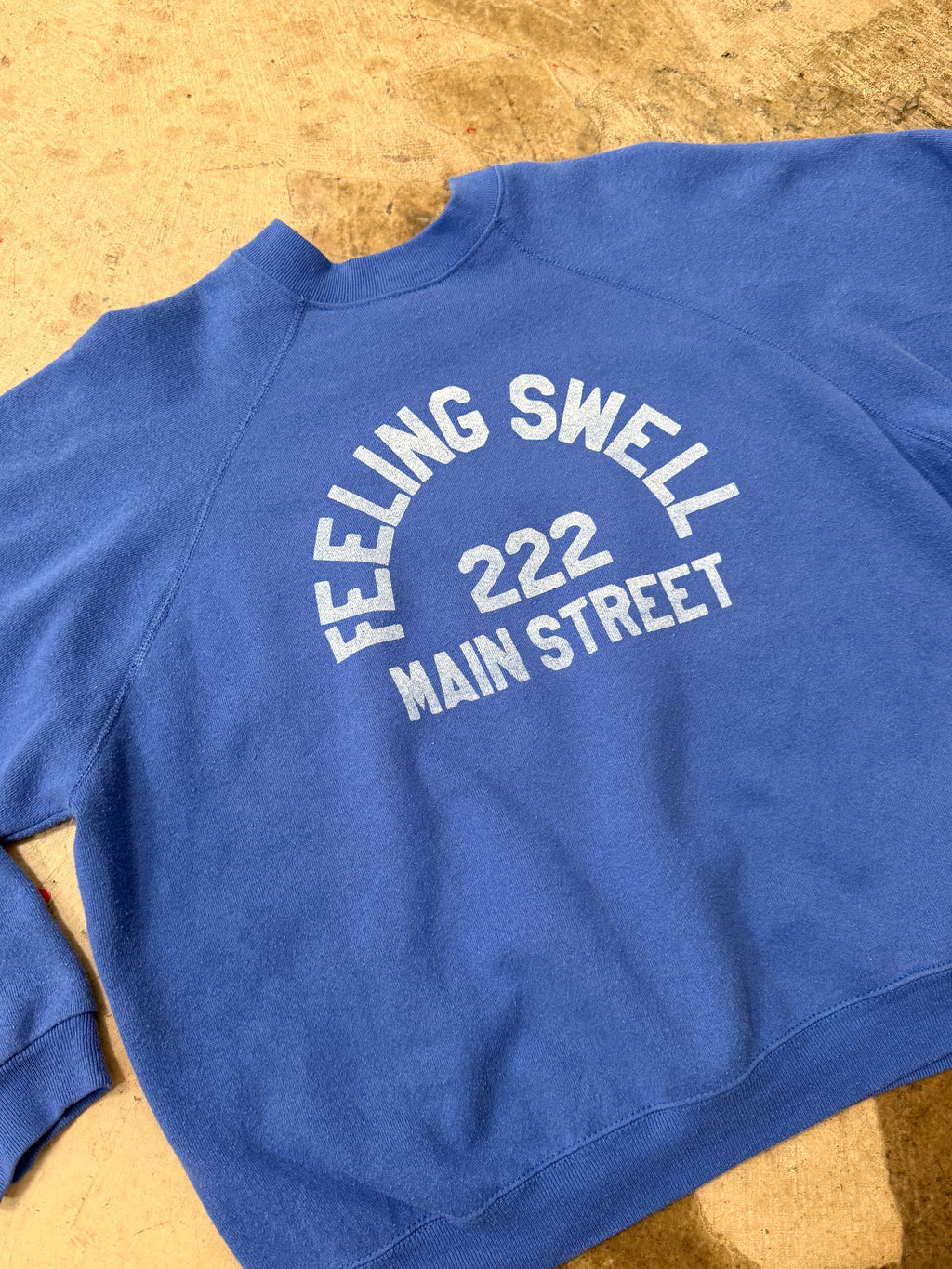 Vintage Main St. Crewneck - Blue/Violet
