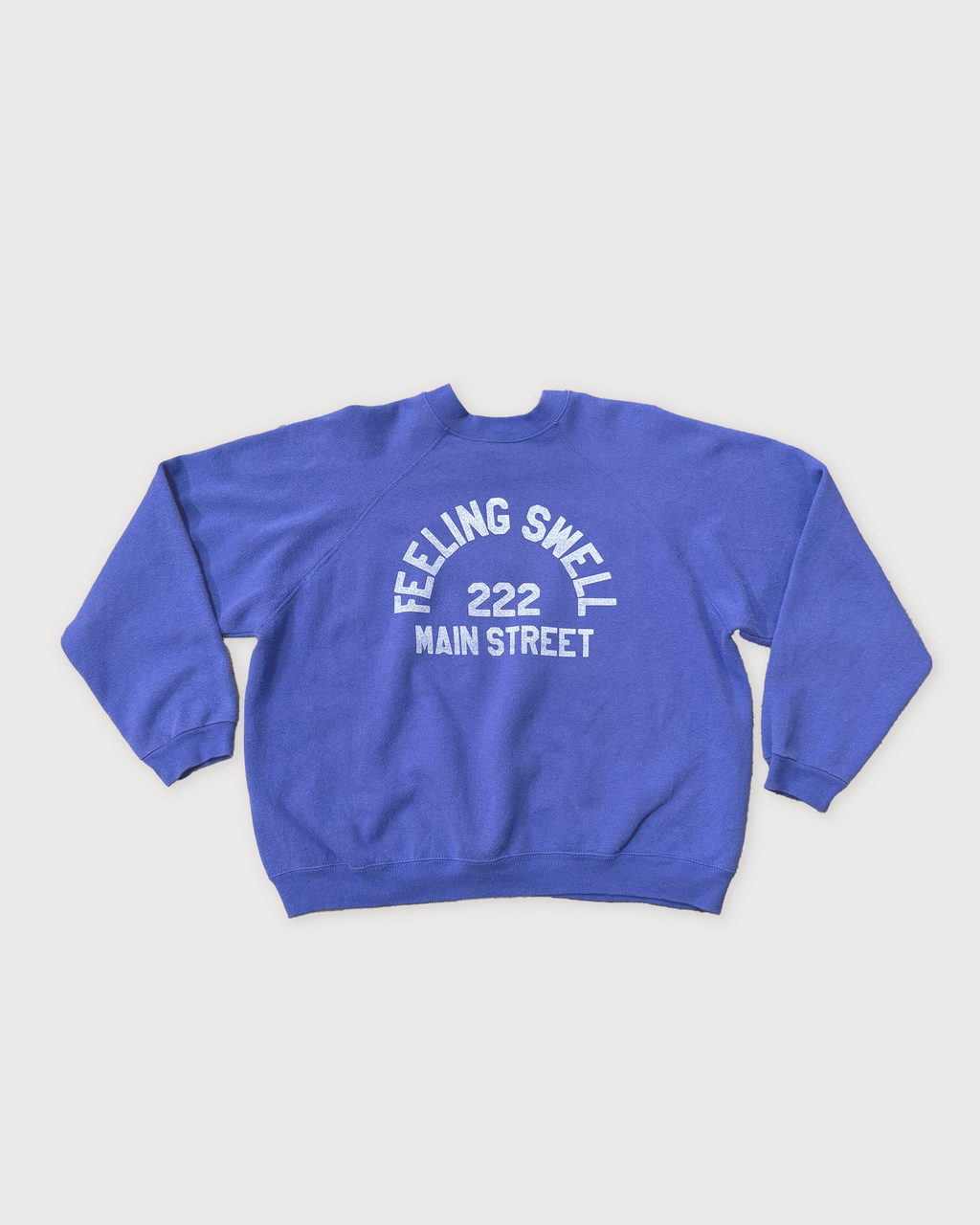 Vintage Main St. Crewneck - Blue/Violet