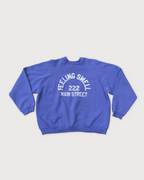 Vintage Main St. Crewneck - Blue/Violet