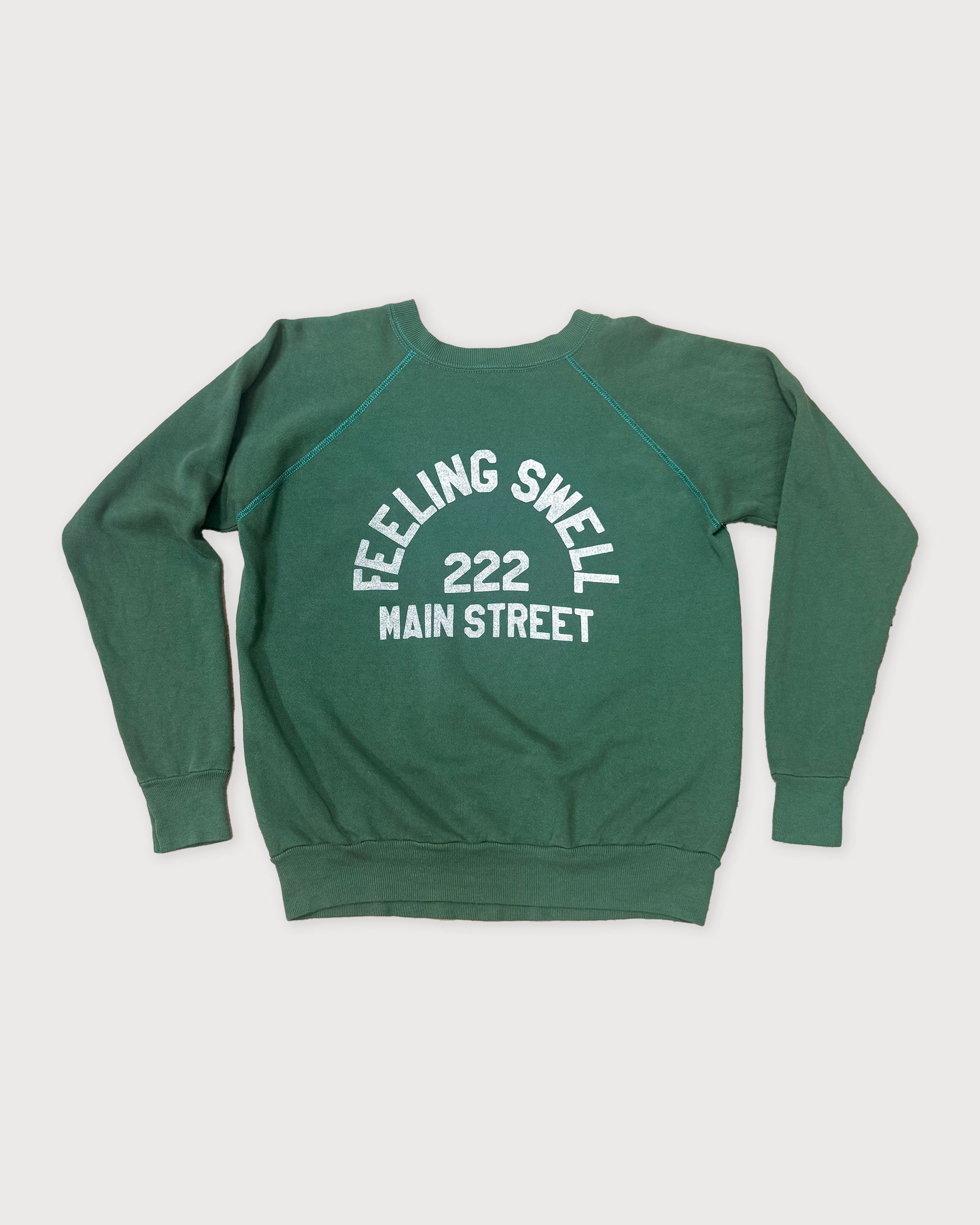 Vintage Main St. Crewneck - Green