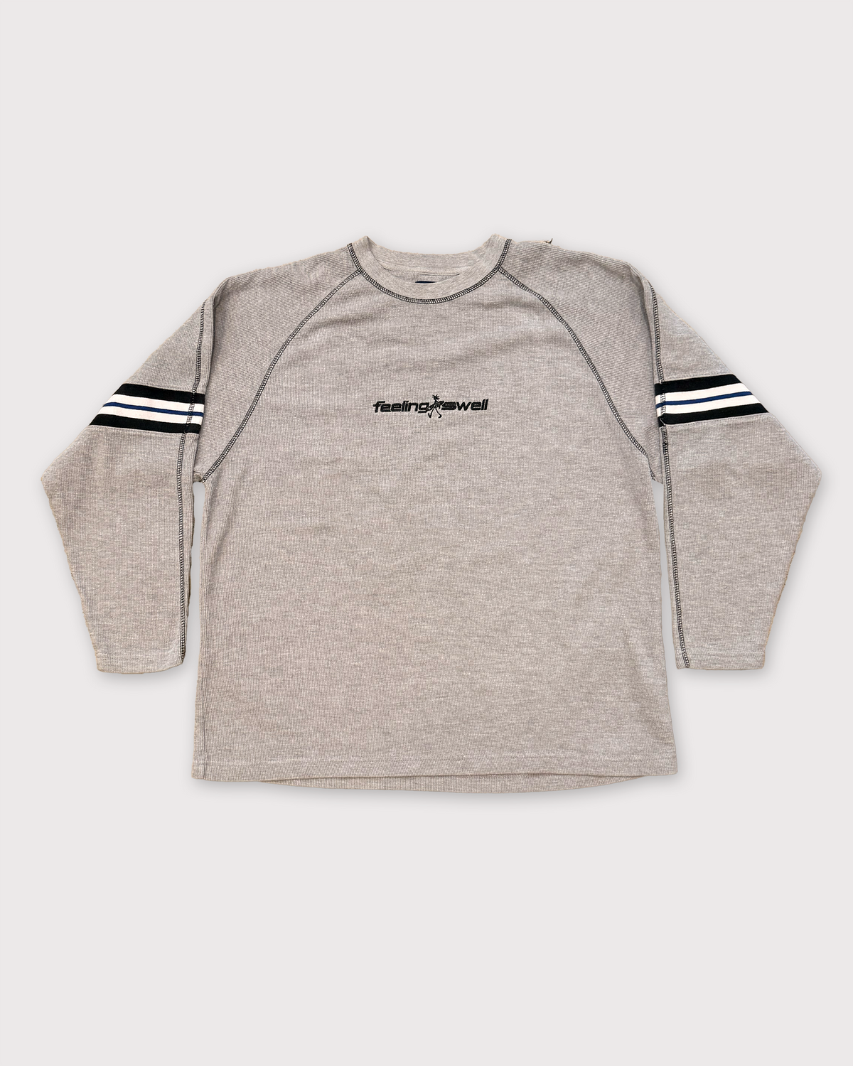 Pipe Ribbed Long Sleeve - Large