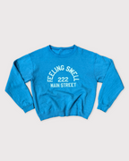 Second Hand Vintage Crewneck - Bright Blue