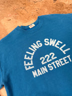 Secondhand Main St. Crewneck- True Blue