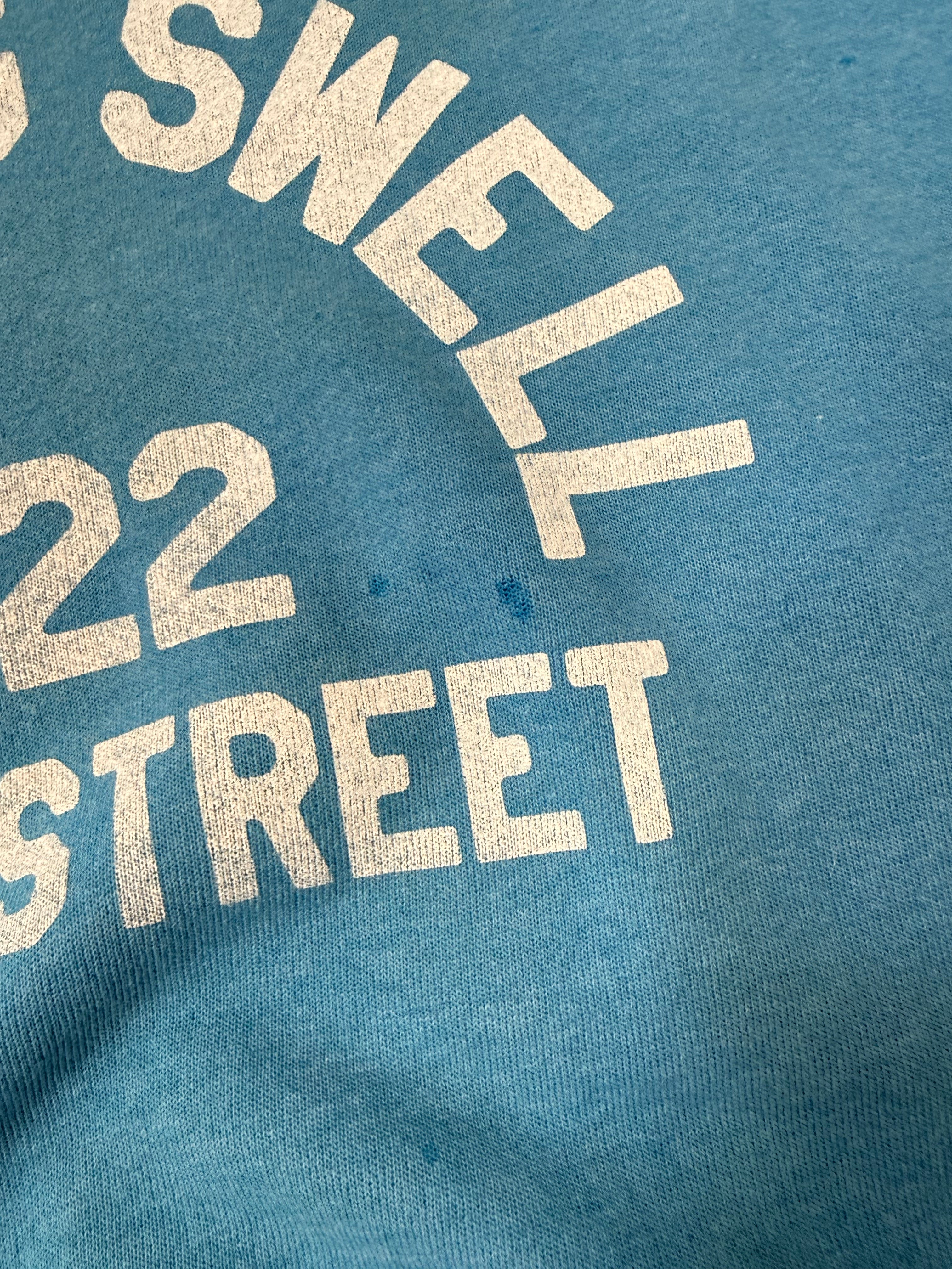 Vintage Main St. Crewneck- Sky Blue