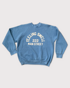 Vintage Main St. Crewneck - Sky Blue