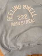 Vintage Main St. Crewneck - Baby Blue