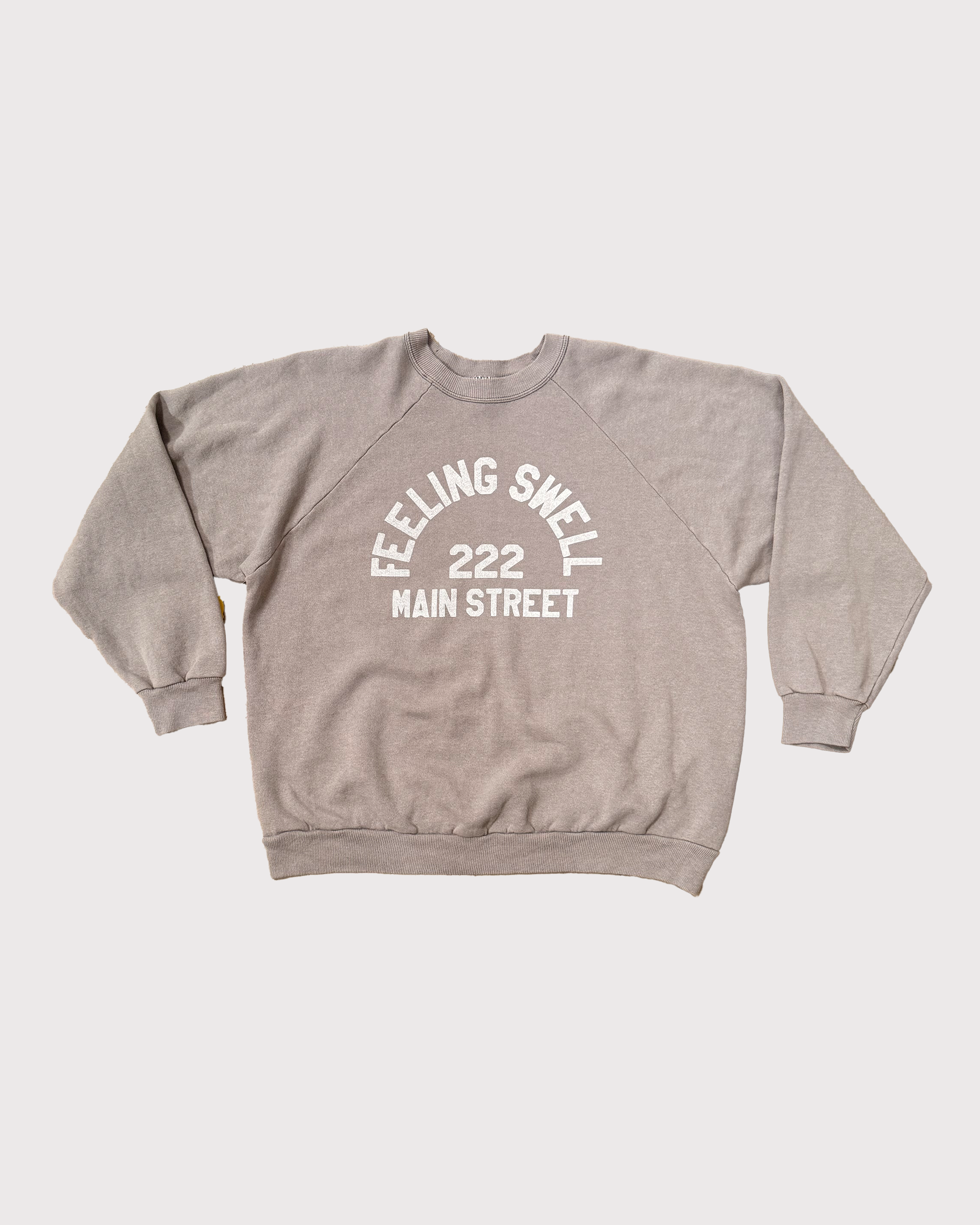 Vintage Main St. Crewneck - Grey
