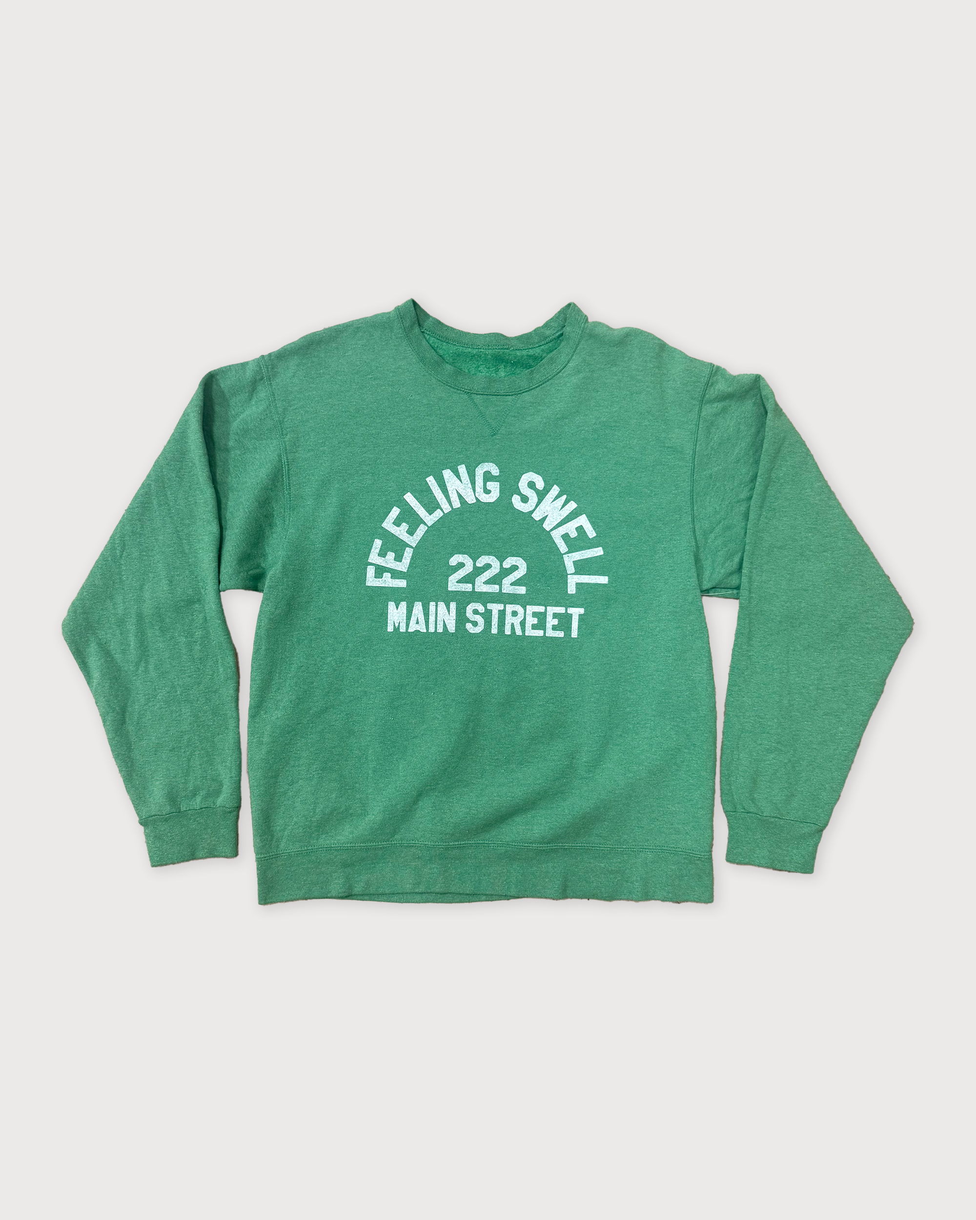 Vintage Main St. Crewneck - Light Green