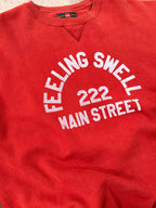 Second Hand Main St. Crewneck - Rust