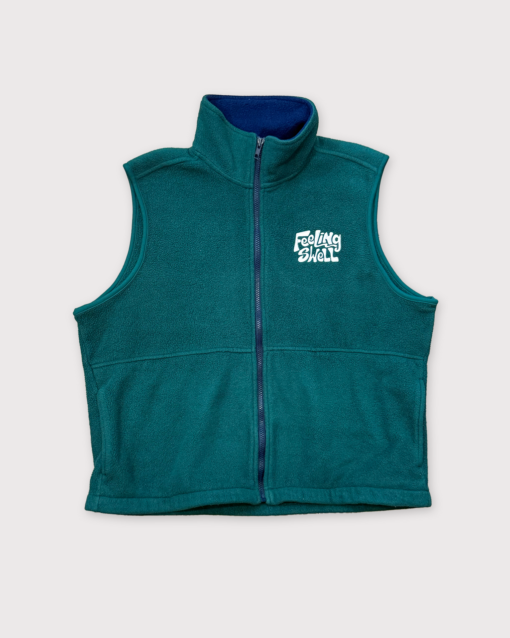 Logo Fleece Vest - Large