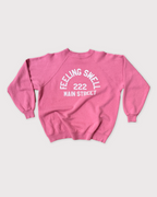 Vintage Main St. Crewneck - Pink