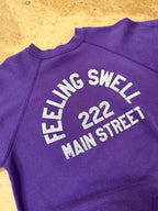 Vintage Main St. Crewneck - Purple