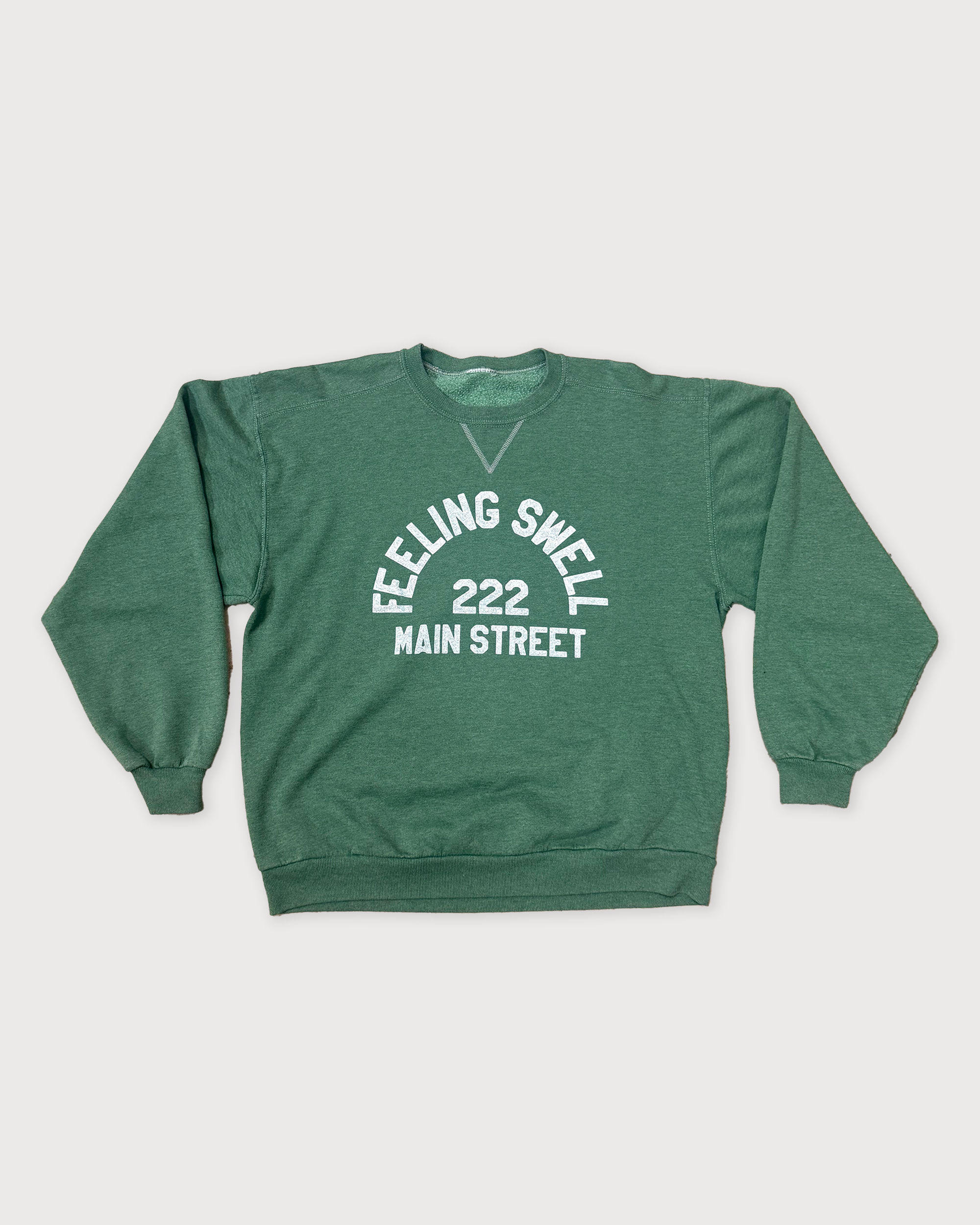 Vintage Main St. Crewneck - Green