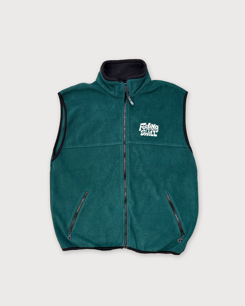 Logo Fleece Vest - XL
