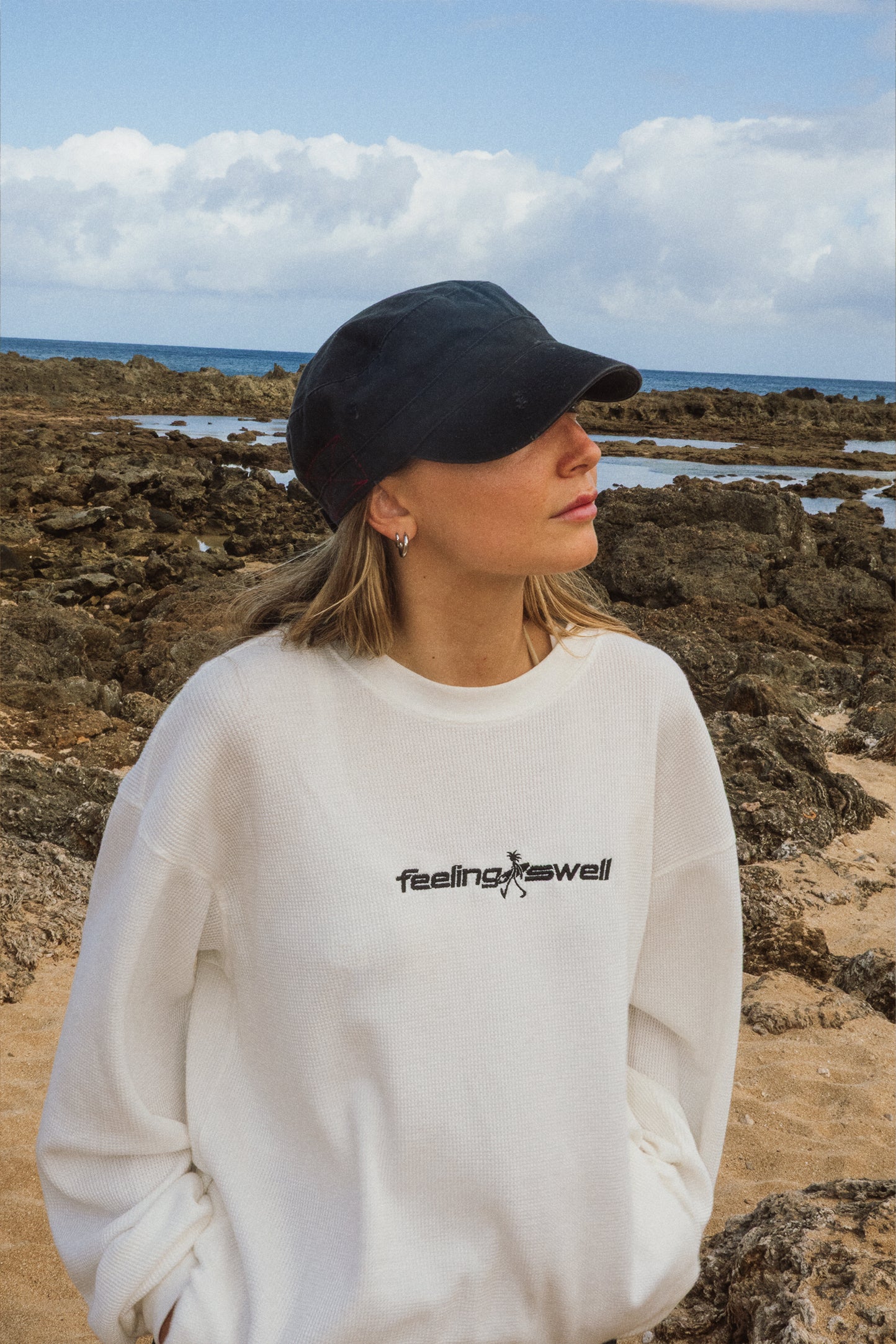 Waffle Knit Long Sleeve