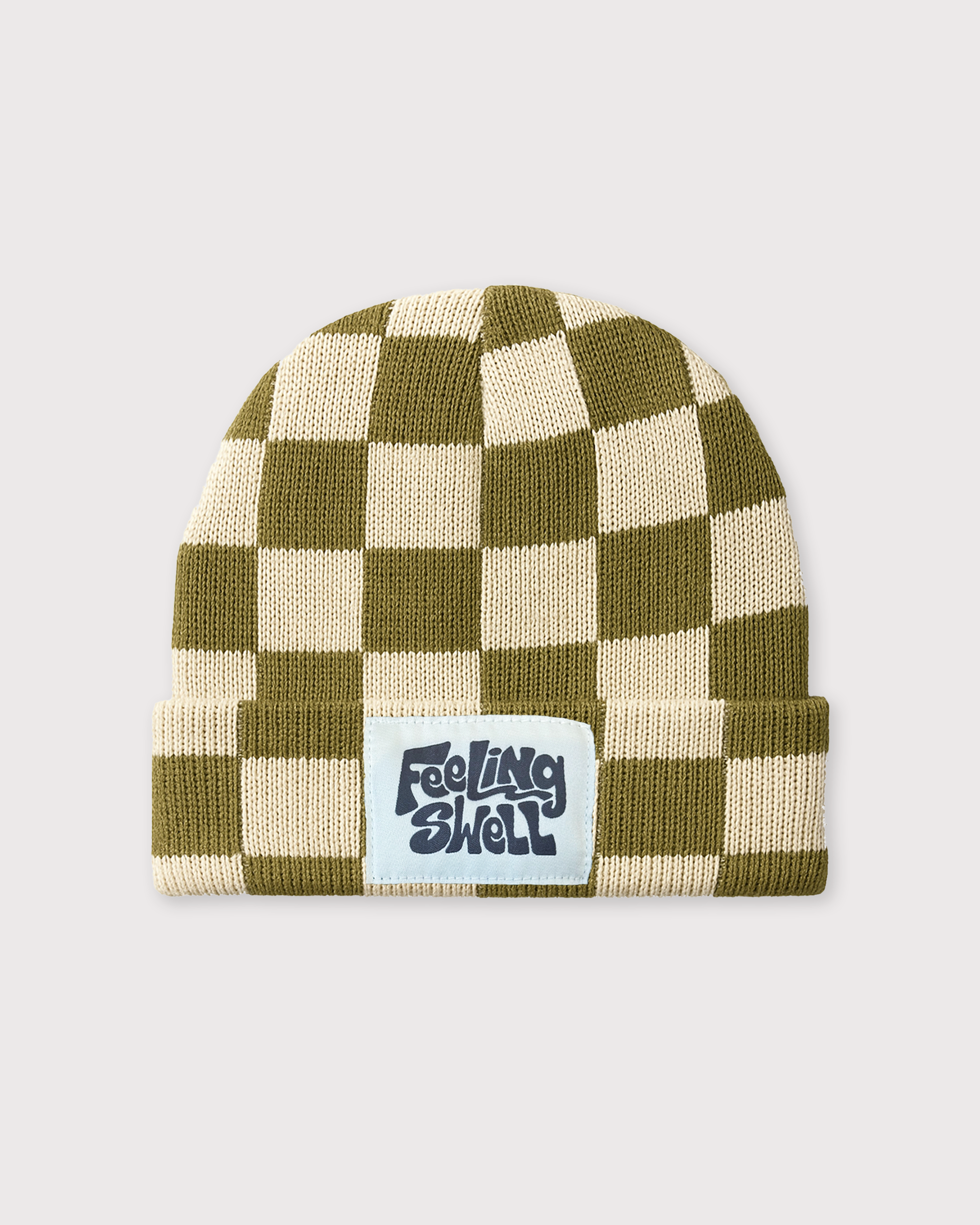 Checkered Beanie – Feeling Swell