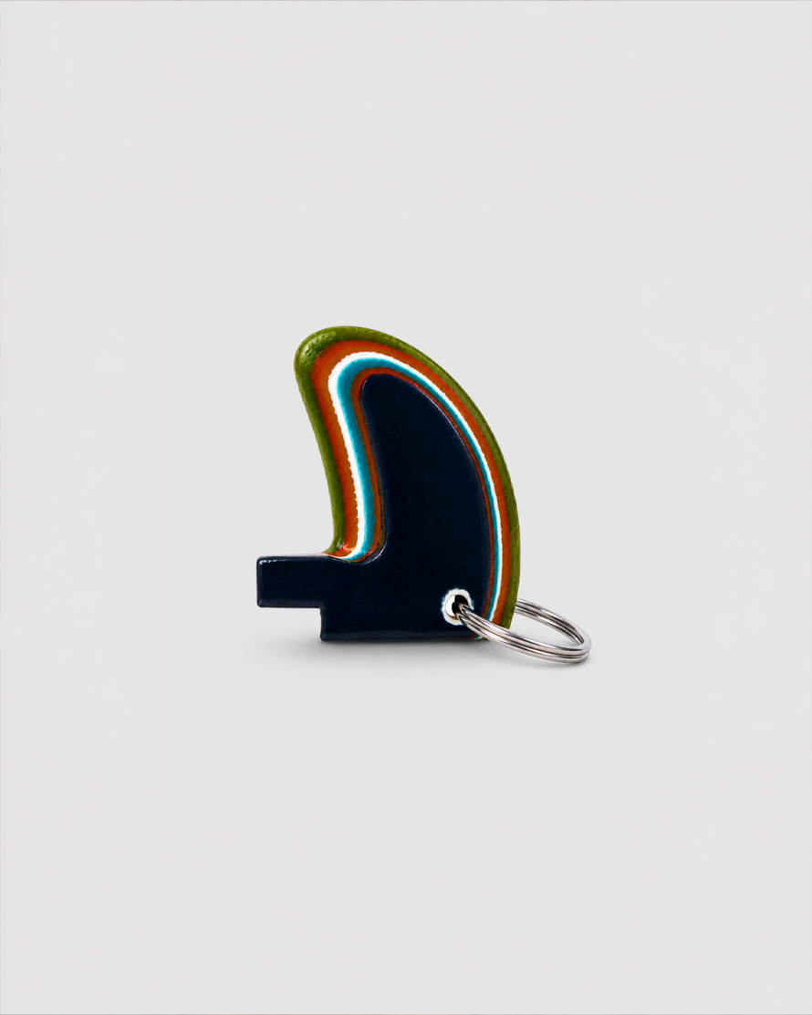 Candy Surfboard Fins Keychain