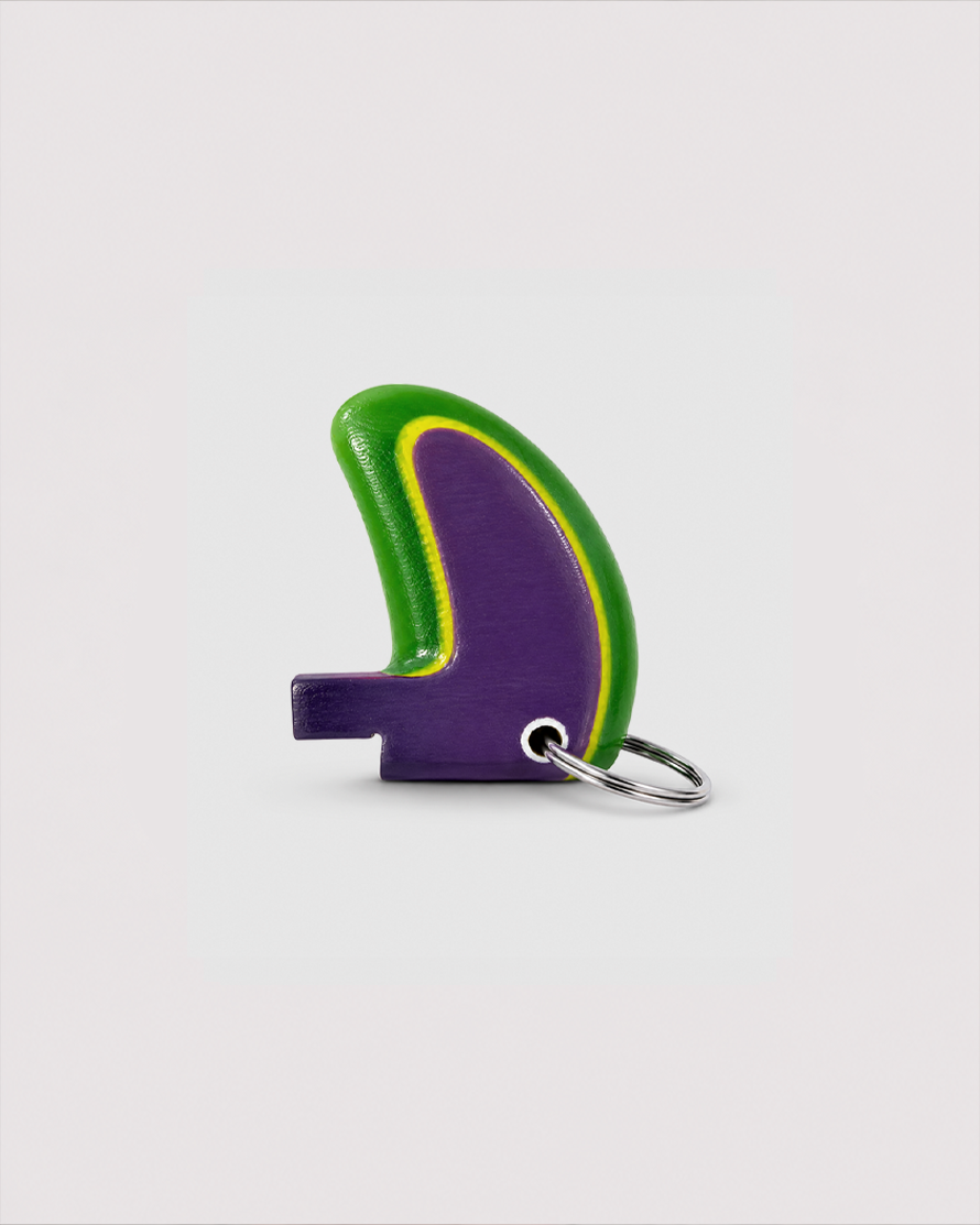 Candy Surfboard Fins Keychain