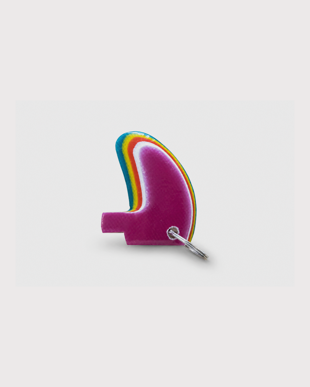 Candy Surfboard Fins Keychain