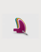 Candy Surfboard Fins Keychain