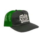Feeling Swell Logo Canvas Trucker - Green
