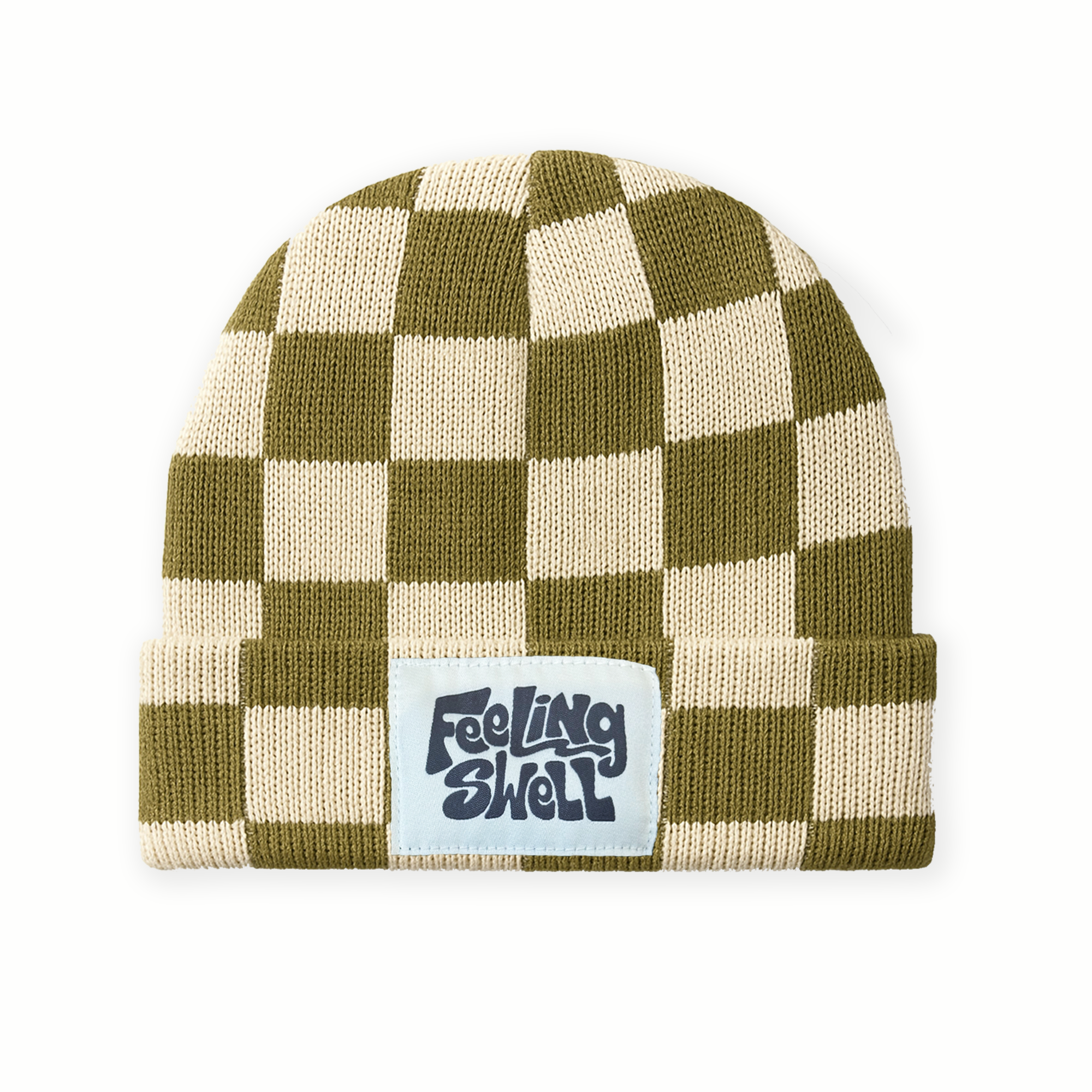 Checkered Beanie