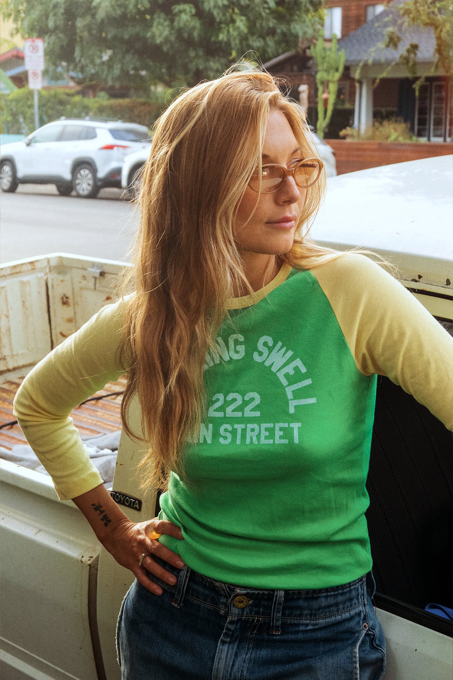 Main St. Baseball Tee - Womens