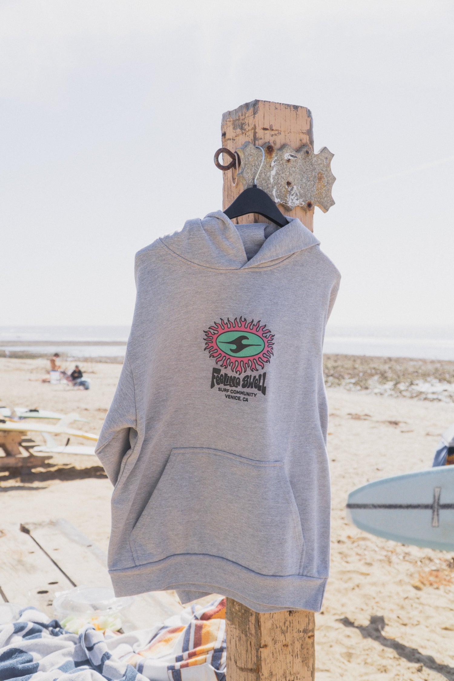 Flow Hoodie | Heather Grey