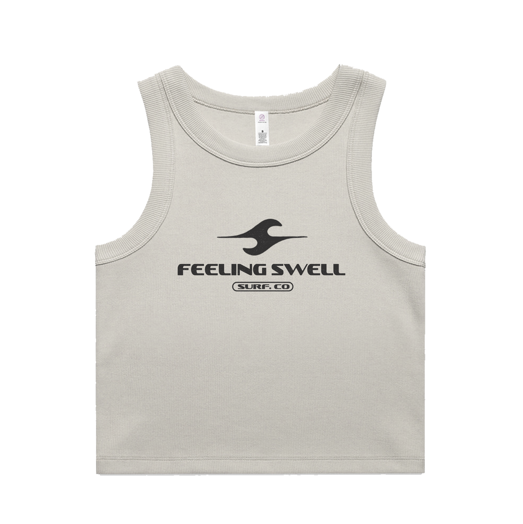 Feeling Swell Flow Tank - White