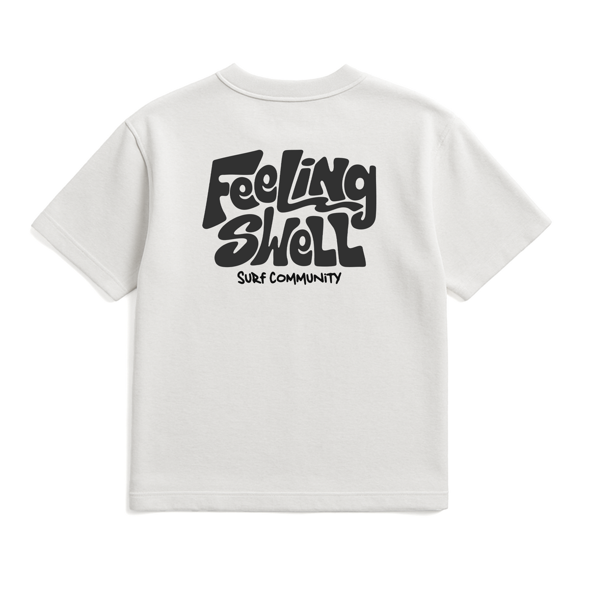Feeling Swell Logo Tees - white