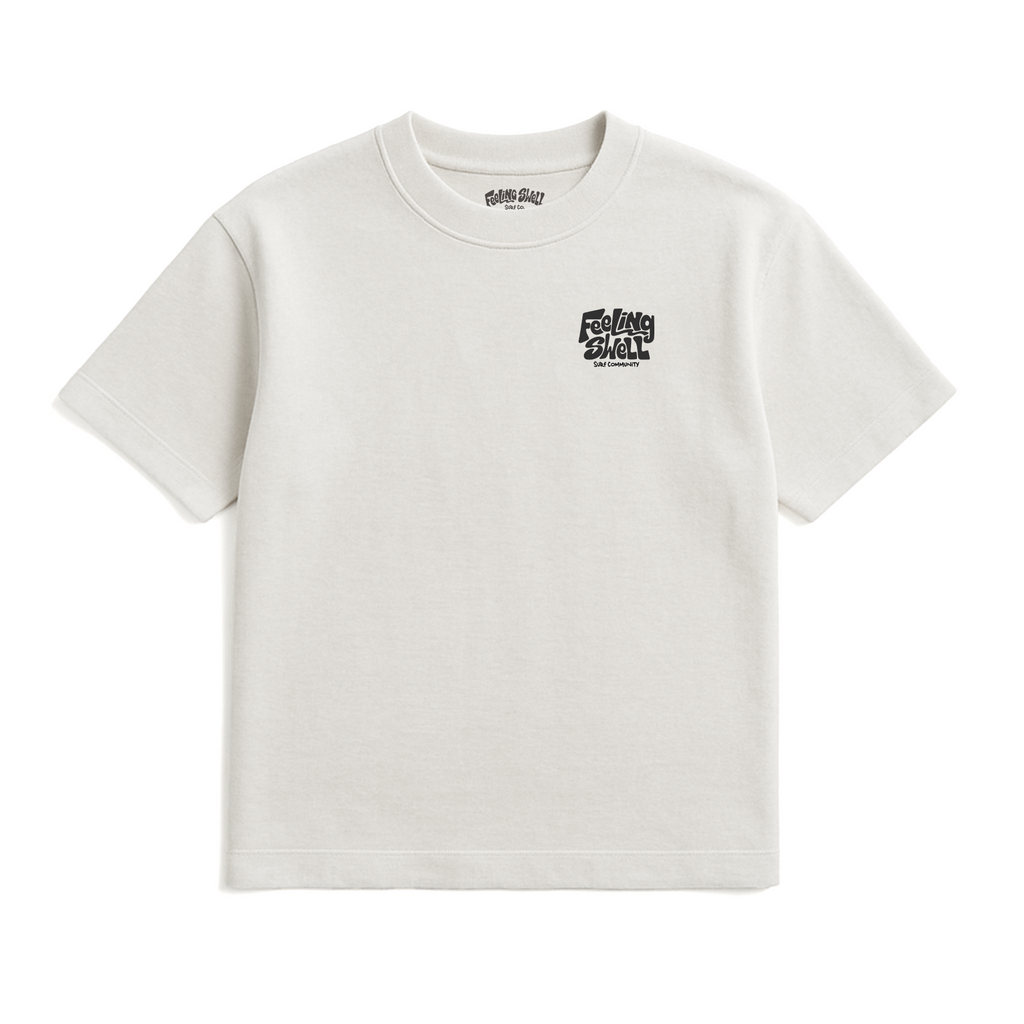 Feeling Swell Logo Tees - white