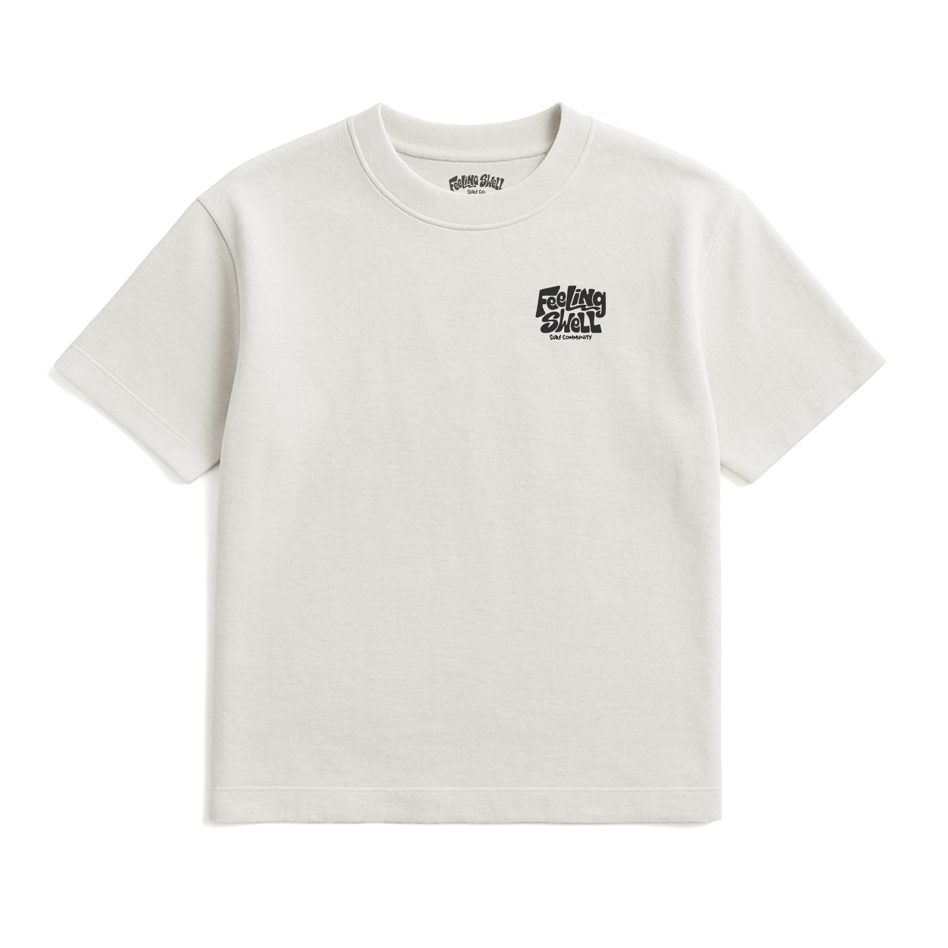 Feeling Swell Logo Tees - white