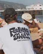 Feeling Swell Logo Tees - white