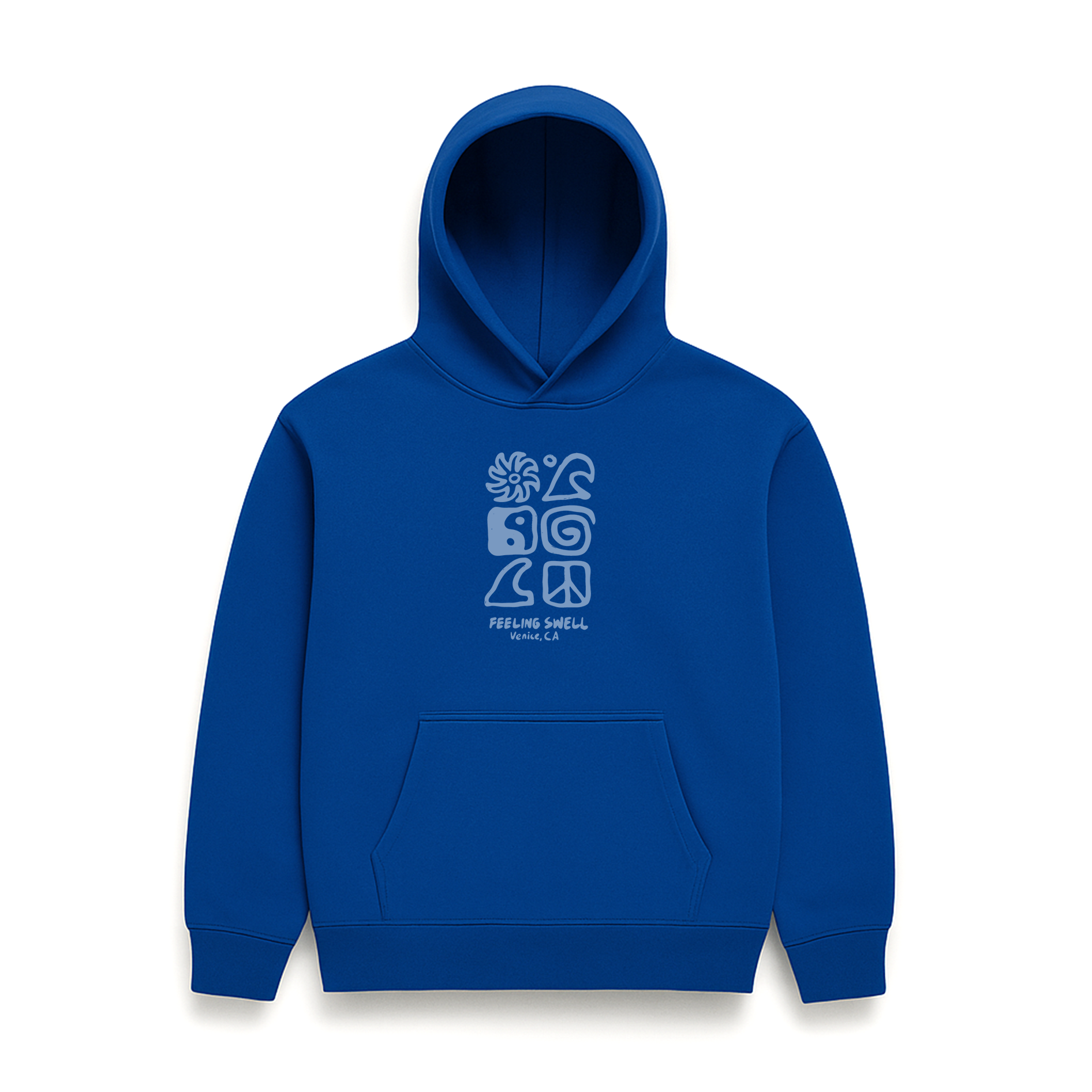 Feeling Swell Offshore Hoodie - Cobalt Blue