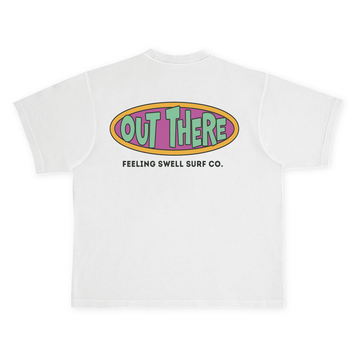Out There Tee | White