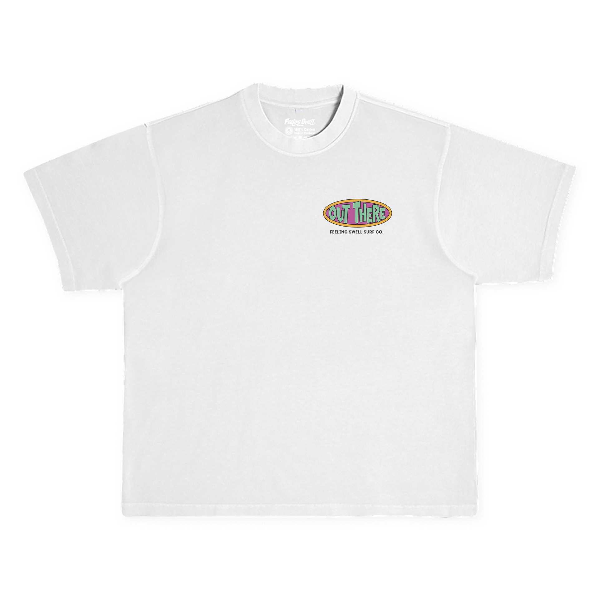 Out There Tee | White