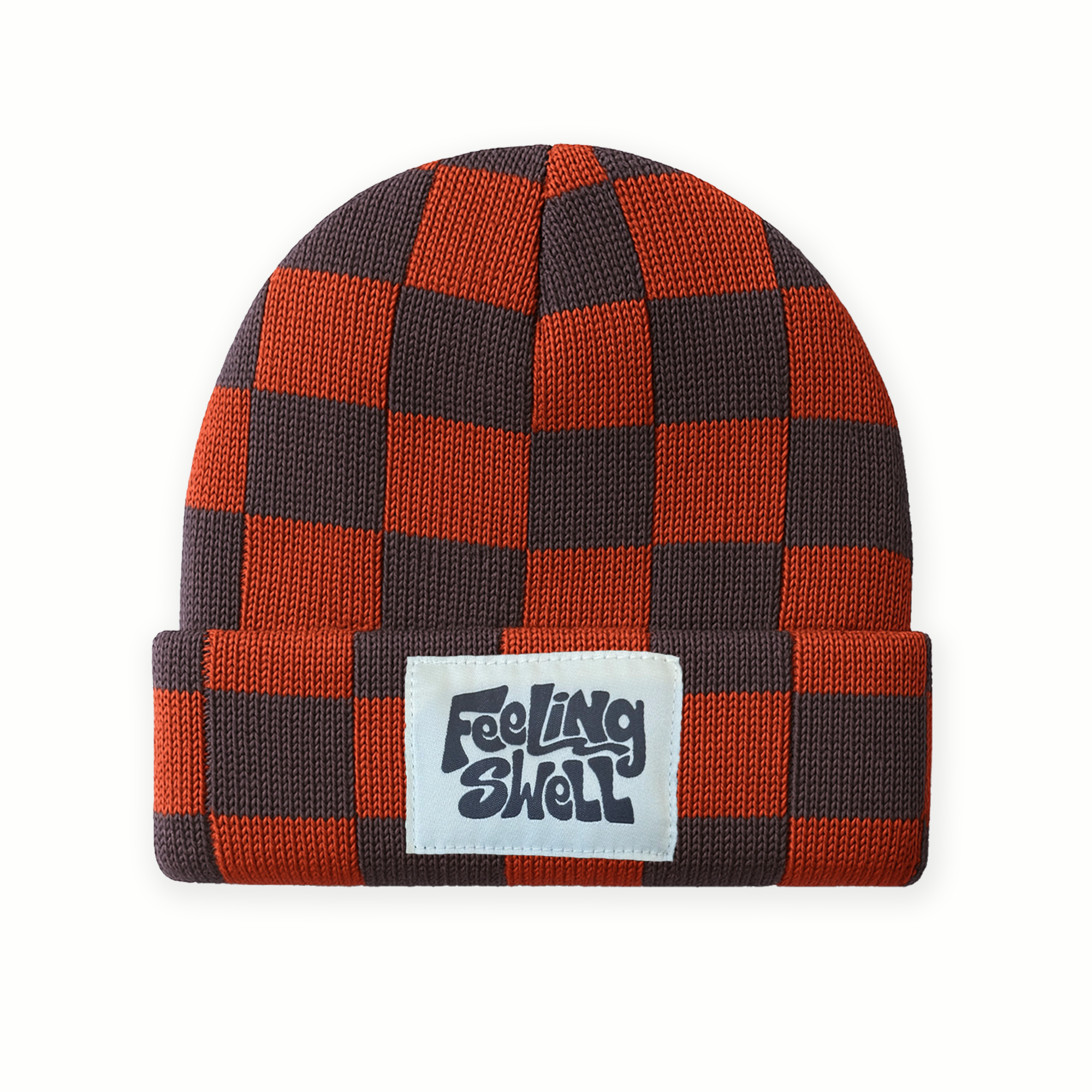 Checkered Beanie