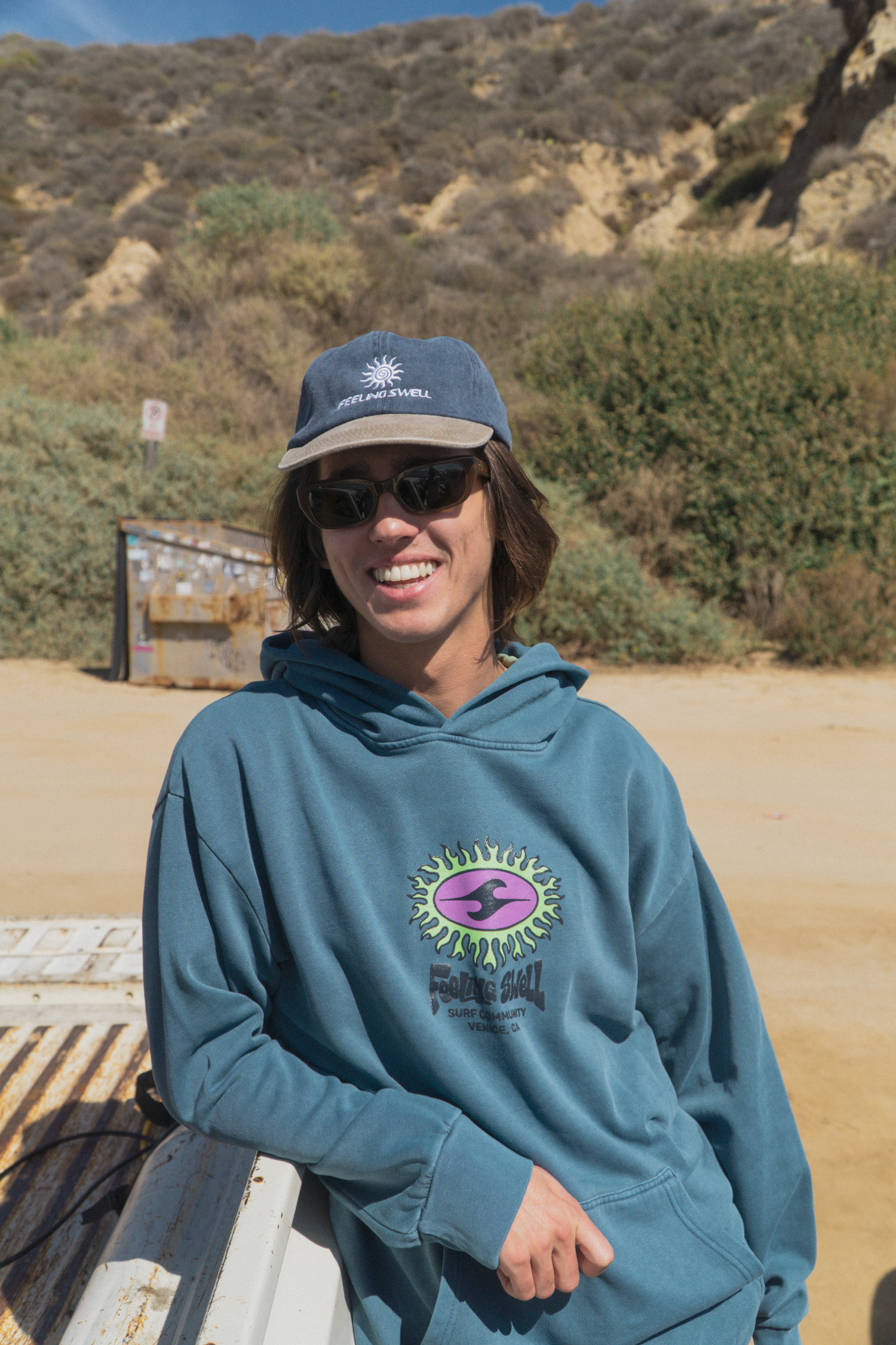 Flow Hoodie | Deep Blue